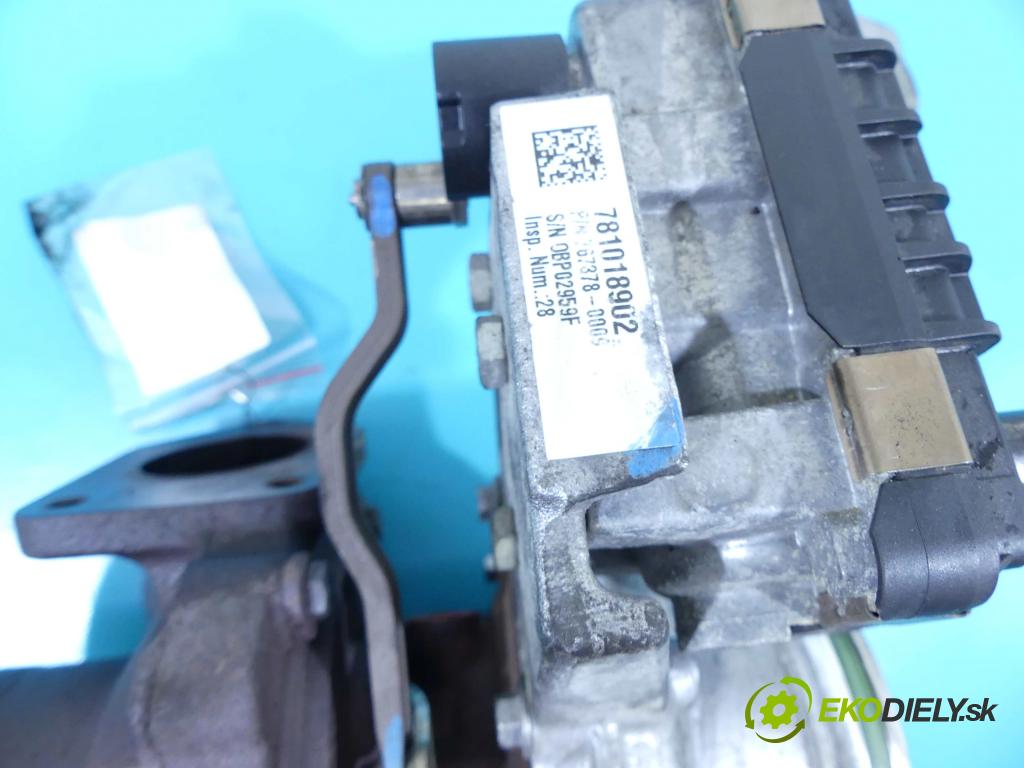 Bmw 1 E87 2004-2011 2.0d (N47): 116 HP manual 85 kW 1995 cm3 5- turbodúchadlo, turbo 767378-9 (Turbodúchadlá (kompletné))