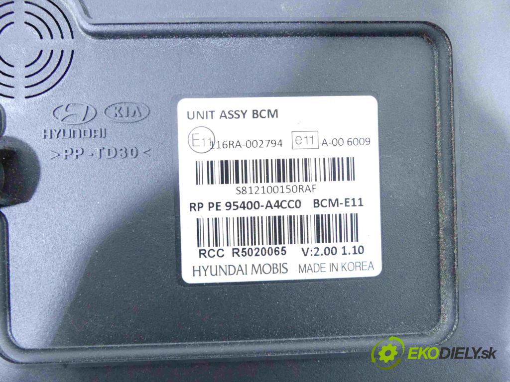 Kia Carens IV 2013-2019 1.7 crdi 141 HP automatic 104 kW 1685 cm3 5- modul riadiaca jednotka 95400-A4CC0 (Ostatné)