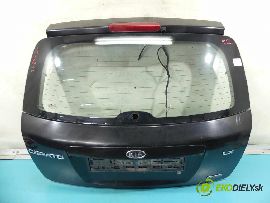 Kia Cerato 2004-2008 1.5 crdi 102 hp manual 75 kW 1493 cm3 5- zadní kufrové dveře  (Zadní kapoty)