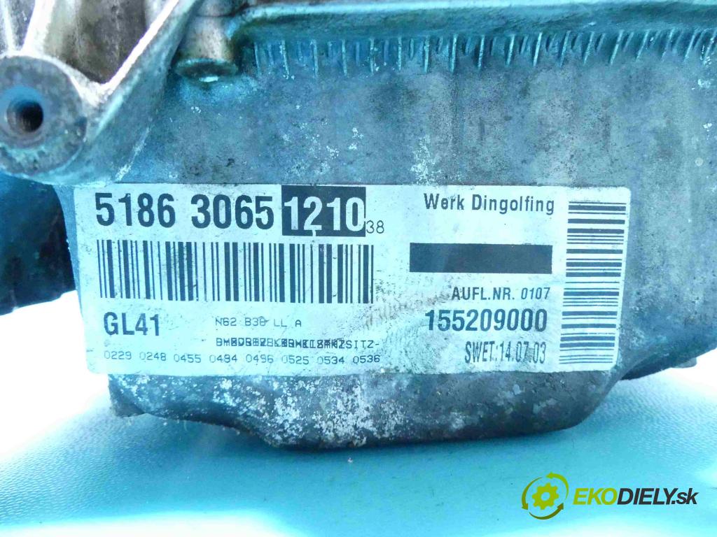 Bmw 7 E65 2001-2008 3.6 V8 272 HP automatic 200 kW 3600 cm3 4- zvod nasávací 72292802 (Sacie potrubia)