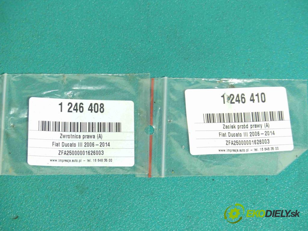 Fiat Ducato III 2006-2014 2.2 jtd 101 HP manual 74 kW 2198 cm3 5- náboj pravé  (Náboje)