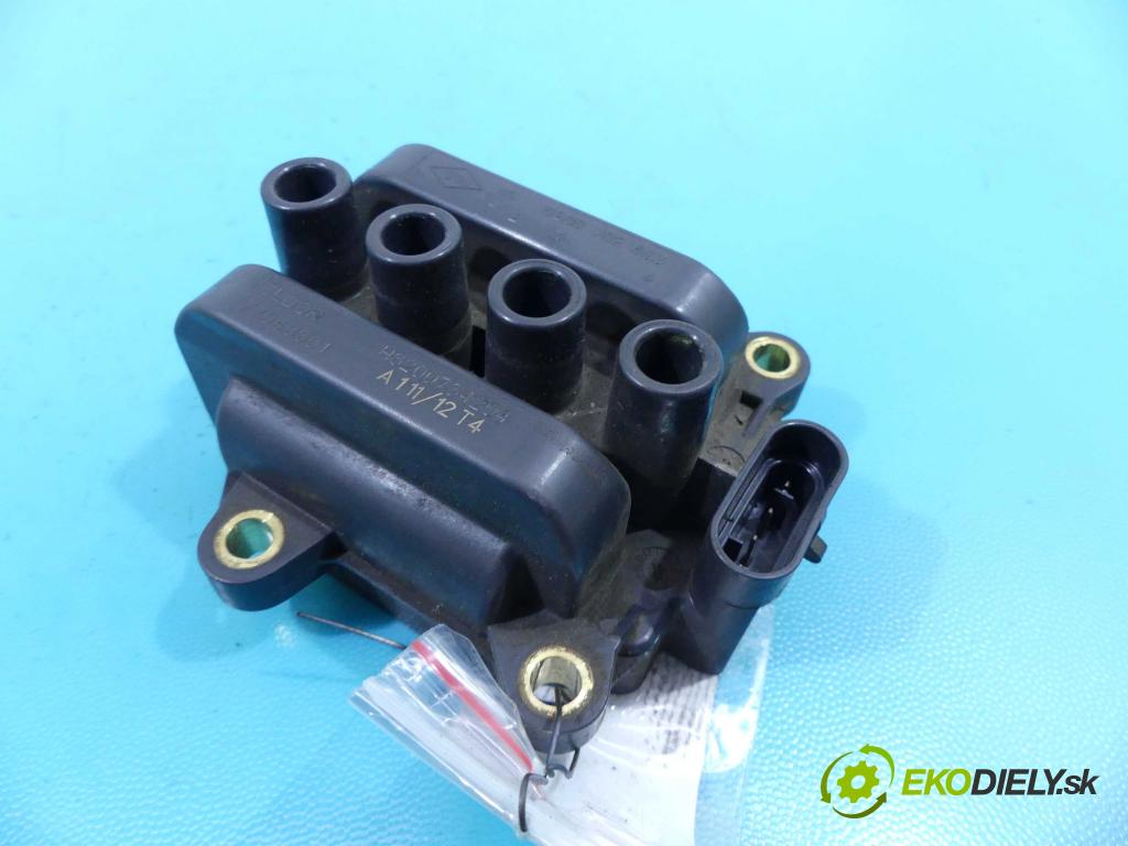 Renault Thalia II 2008-2013 1,2.0 16v 75 HP manual 55 kW 1149 cm3 4- cievka zapaľovacia H8200734204 (Zapaľovacie cievky, moduly)