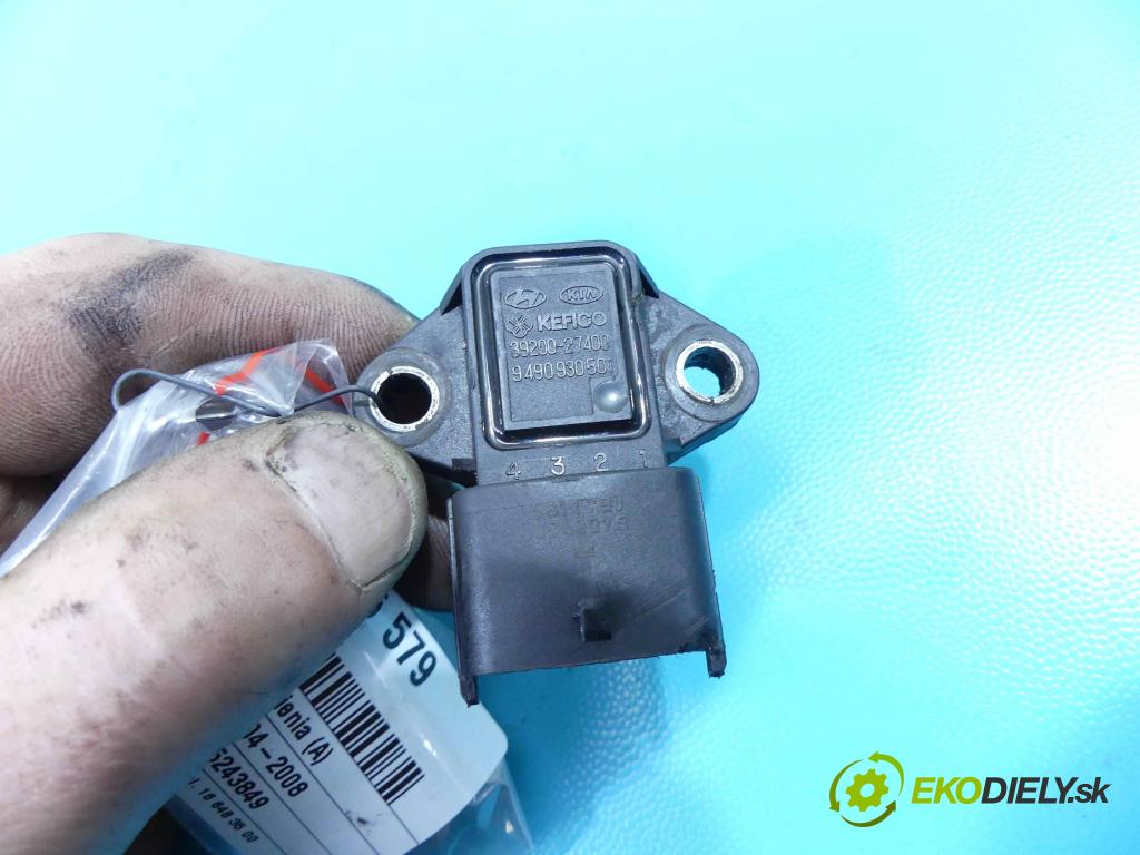 Kia Cerato 2004-2008 1.5 crdi 102 hp manual 75 kW 1493 cm3 5- snímač tlaku 39200-27400 (Snímače tlaku)