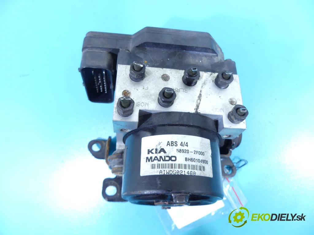 Kia Cerato 2004-2008 1.5 crdi 102 HP manual 75 kW 1493 cm3 5- čerpadlo abs 5WY7221A (Pumpy ABS)