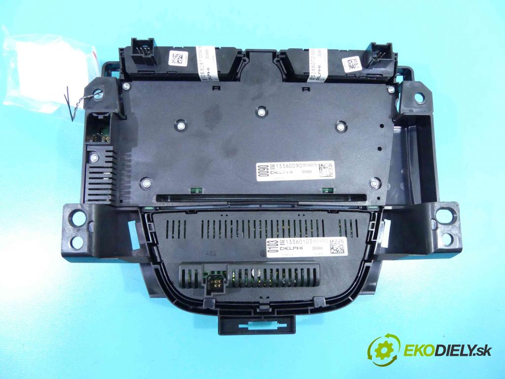 Opel Astra IV 2009-2015 1.4 T 140 HP manual 103 kW 1362 cm3 5- panel kúrenia 13360103