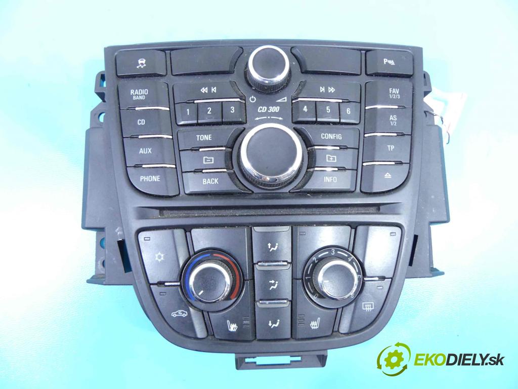 Opel Astra IV 2009-2015 1.4 T 140 HP manual 103 kW 1362 cm3 5- panel kúrenia 13360103
