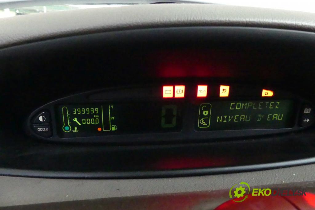 Citroen Xsara Picasso 1.6 hdi 109 hp manual 80 kW 1560 cm3 5- Přístrojová deska 9651667380 (Přístrojové desky, displeje)