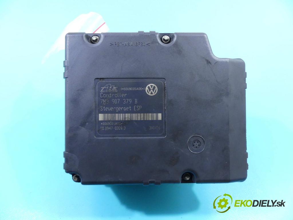 Vw Sharan I 1995-2010 2.0 8v 116 HP manual 85 kW 1984 cm3 5- čerpadlo abs 7M3614111 (Pumpy ABS)