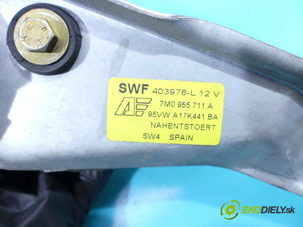 Ford Galaxy Mk1 1995-2006 1.9 tdi 90 HP manual 66 kW 1896 cm3 5- motor stieračov zadné 7M0955711A