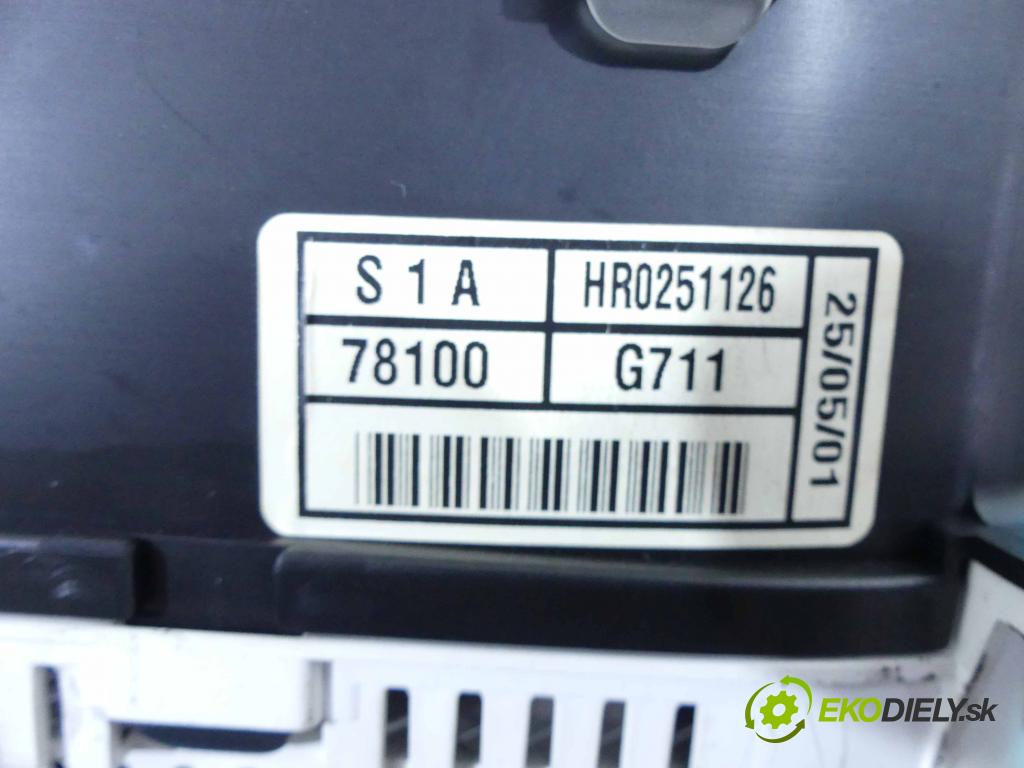 Honda Accord VI 1998-2002 1,8.0 16v 136 HP manual 100 kW 1850 cm3 4- prístrojovka/ budíky 78100-S1A-G711 (Prístrojové dosky, displeje)