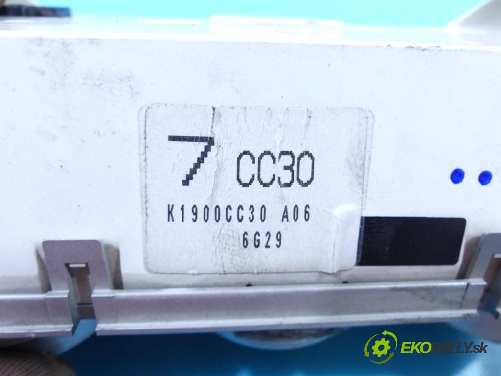 Mazda 5  2005-2010 2.0d 143 HP manual 105 kW 1998 cm3 5- panel kúrenia K1900CC30