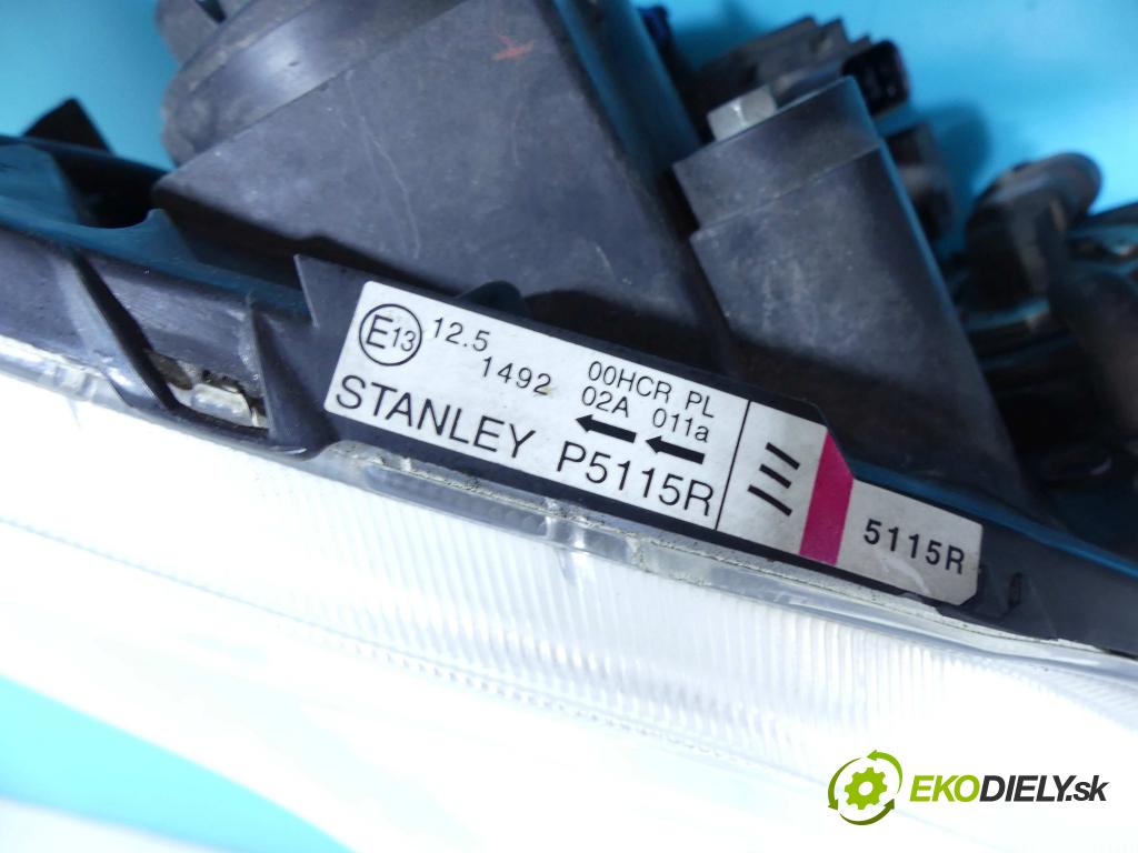 Mazda 5  2005-2010 2.0d 143 HP manual 105 kW 1998 cm3 5- Reflektor: pravý P5115R (Pravé)