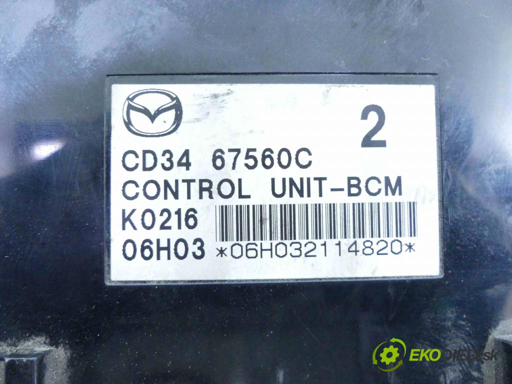 Mazda 5  2005-2010 2.0d 143 HP manual 105 kW 1998 cm3 5- modul riadiaca jednotka CD3467560C (Ostatné)