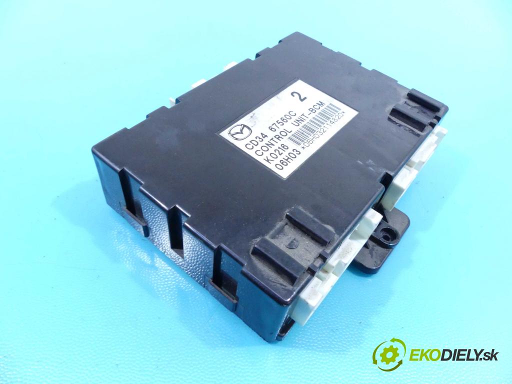 Mazda 5  2005-2010 2.0d 143 HP manual 105 kW 1998 cm3 5- modul riadiaca jednotka CD3467560C (Ostatné)