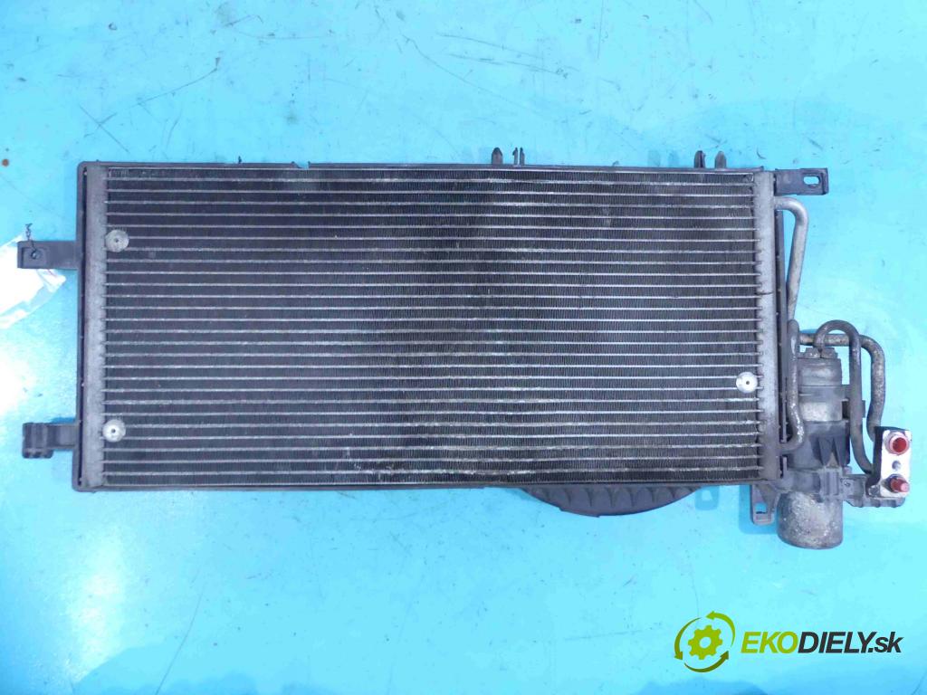 Opel Corsa C 2000-2006 1.7 dti 75 HP manual 55 kW 1686 cm3 3- chladič klimatizácie  (Chladiče klimatizácie)