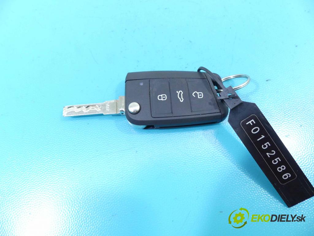 Skoda Octavia III 2013- 1.6 tdi 105 HP manual 77 kW 1598 cm3 5- Spínačka 5Q0905865 (Spínacie skrinky a kľúče)