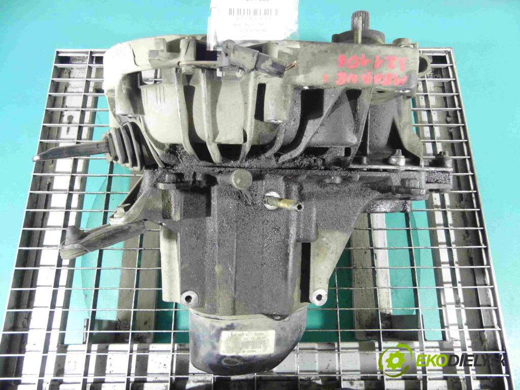 Renault Megane I 1995-2003 1.8 16v 116 HP manual 85 kW 1783 cm3 4- prevodovka stupeň,rýchlosť manual JB3967