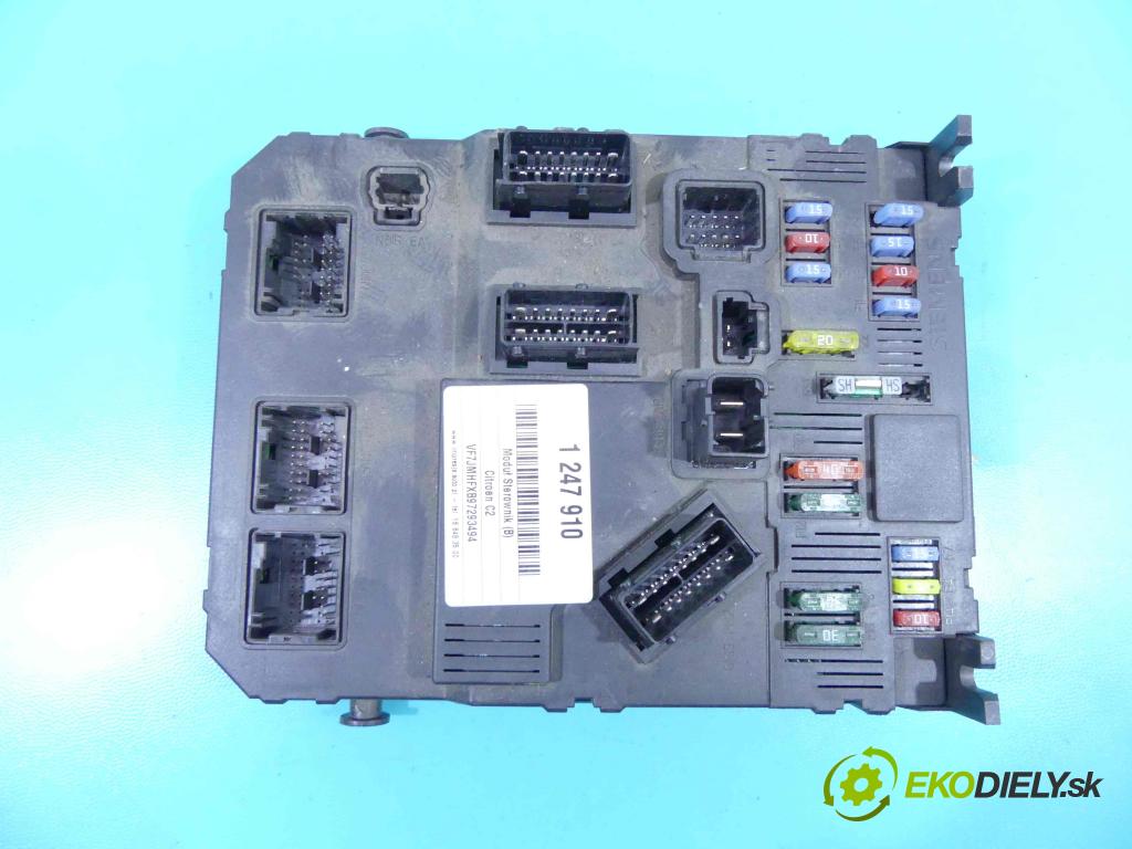 Citroen C2 1.1 60 HP manual 44 kW 1124 cm3 3- modul riadiaca jednotka 9653667480 (Ostatné)