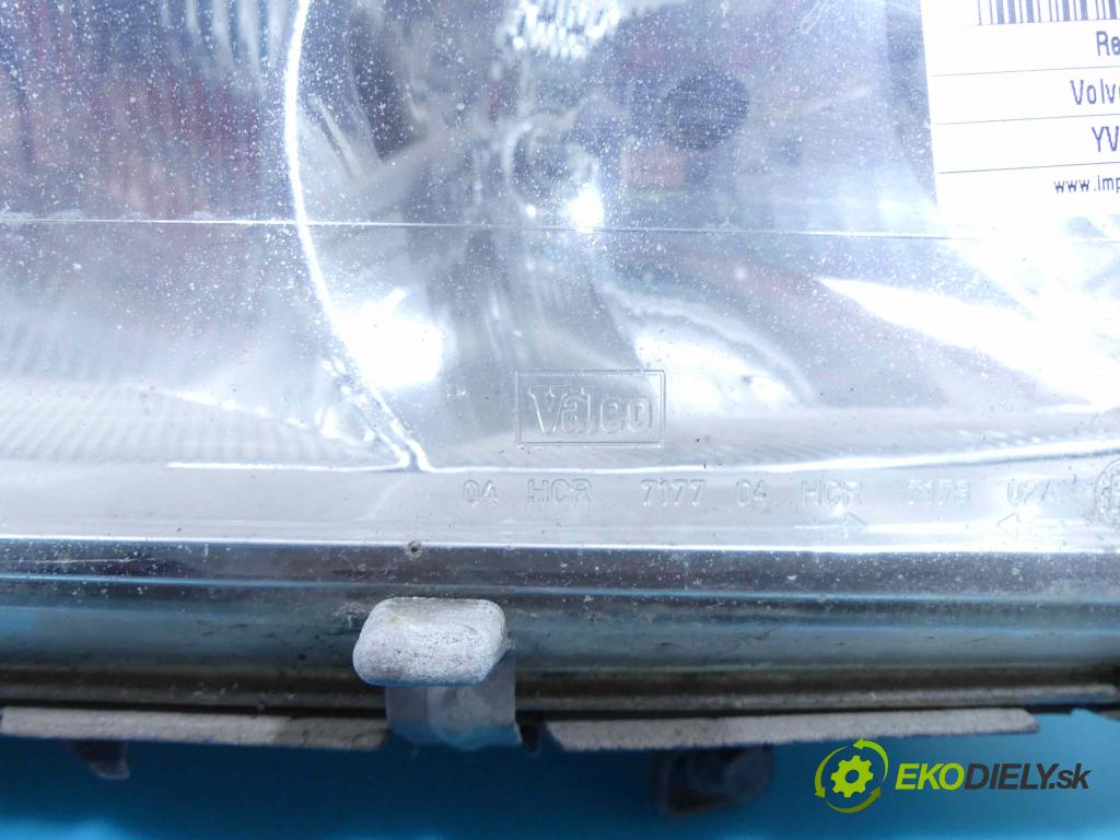 Volvo S80 I 1998-2006 2.4 20v 170 HP automatic 125 kW 2435 cm3 4- Reflektor: pravý 8662856 (Pravé)