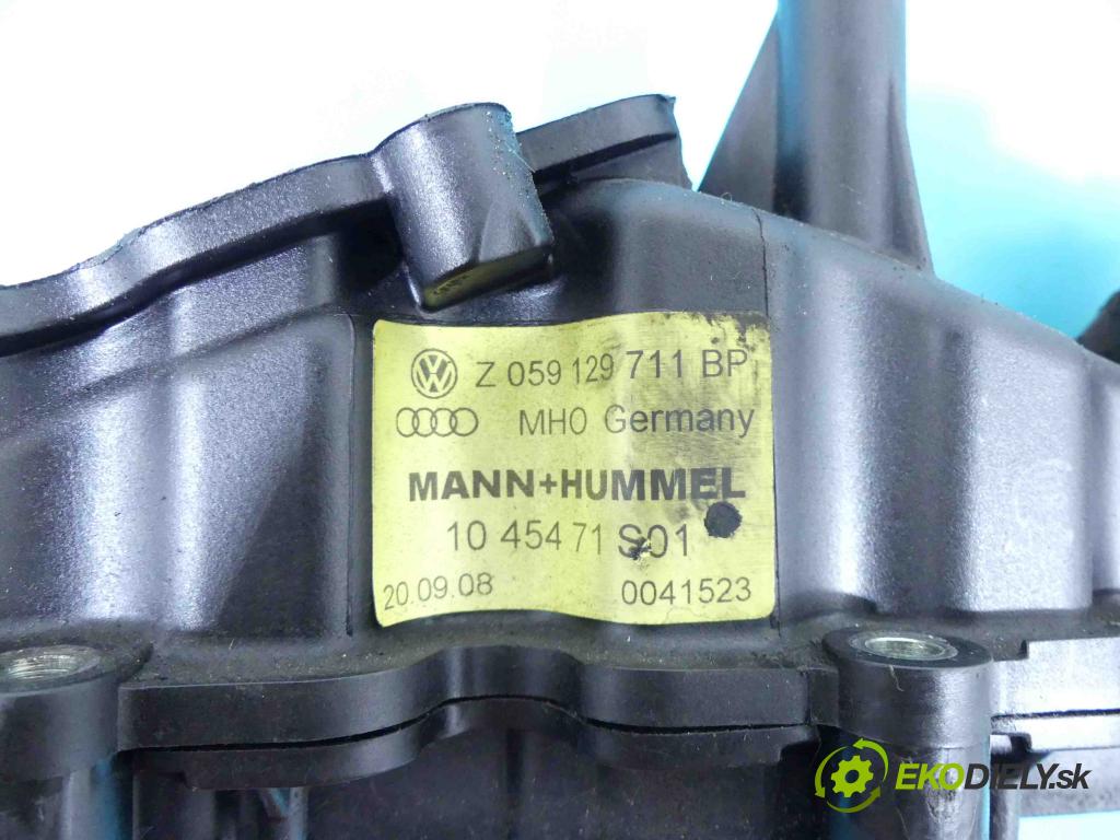 Audi A6 C6 2004-2011 3.0 tdi 232KM automatic 171 kW 2967 cm3 4- zvod nasávací 059129711BP (Sacie potrubia)