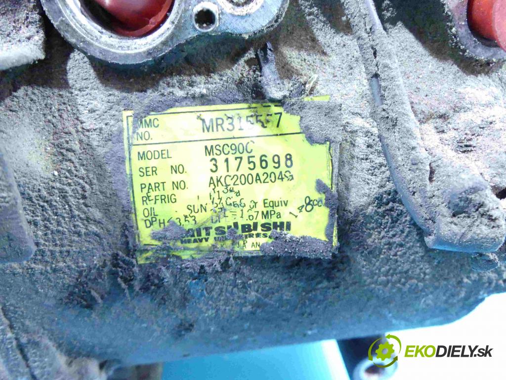 Mitsubishi Galant VIII 1993-2003 2.0 16v 133 HP automatic 98 kW 1997 cm3 5- čerpadlo klimatizácie MR315567
