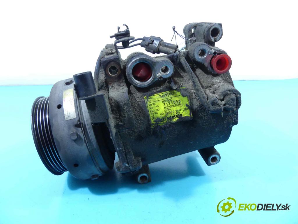 Mitsubishi Galant VIII 1993-2003 2.0 16v 133 HP automatic 98 kW 1997 cm3 5- čerpadlo klimatizácie MR315567