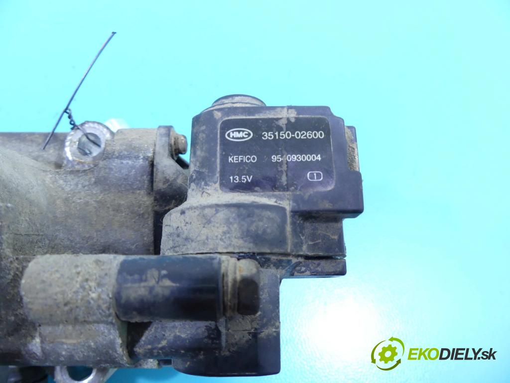 Hyundai Getz 1.1 63 HP manual 46 kW 1086 cm3 5- klapka 35150-02600 (Škrtiace klapky)