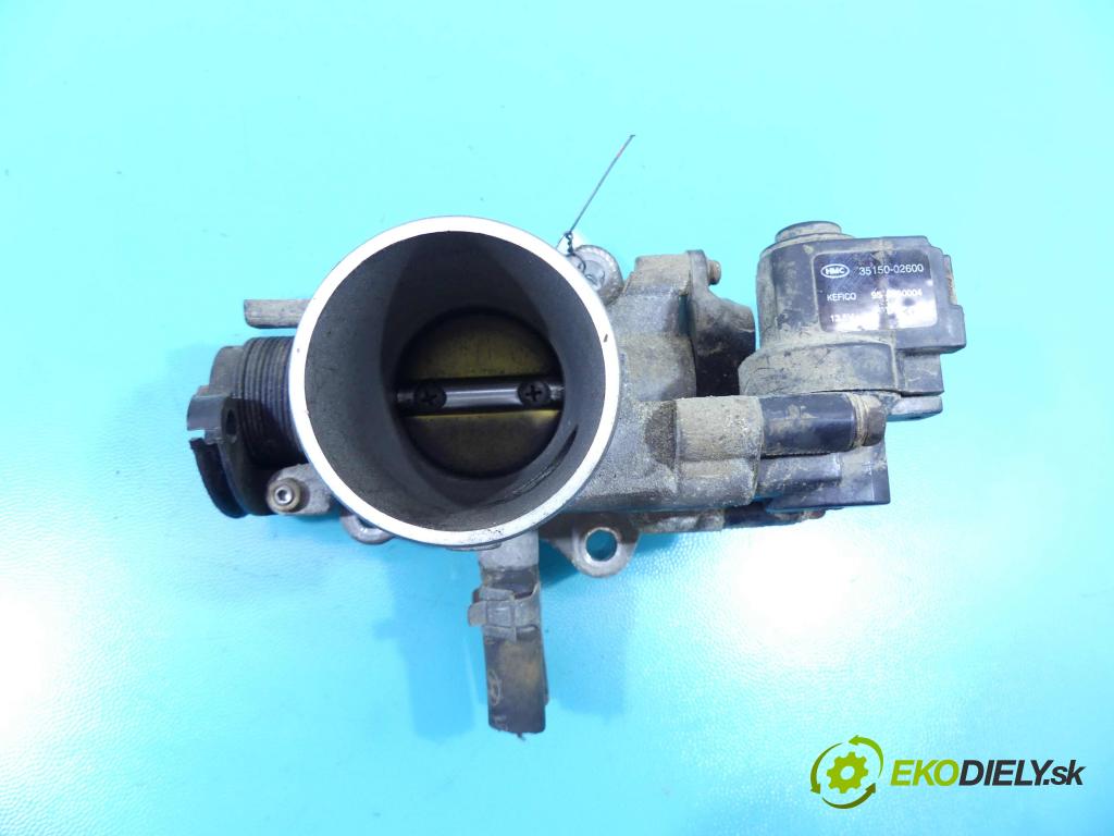 Hyundai Getz 1.1 63 HP manual 46 kW 1086 cm3 5- klapka 35150-02600 (Škrtiace klapky)