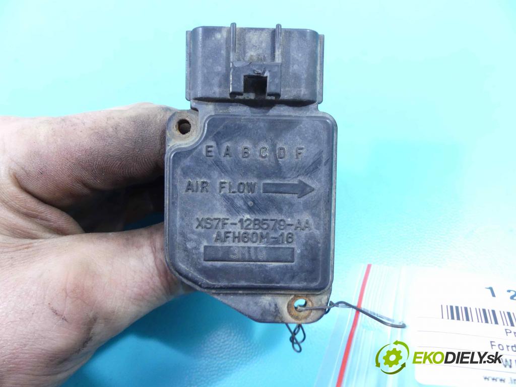 Ford Transit 2000-2006 2.0 tdci 125 HP manual 92 kW 1998 cm3 5- průtokoměr: XS7F-12B579-AA (Váhy vzduchu)