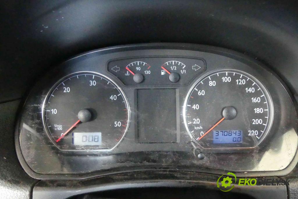 Vw Polo IV 9N 2001-2009 1.9 tdi 101 HP manual 74 kW 1896 cm3 3- prístrojovka/ budíky 6Q0920802D (Prístrojové dosky, displeje)