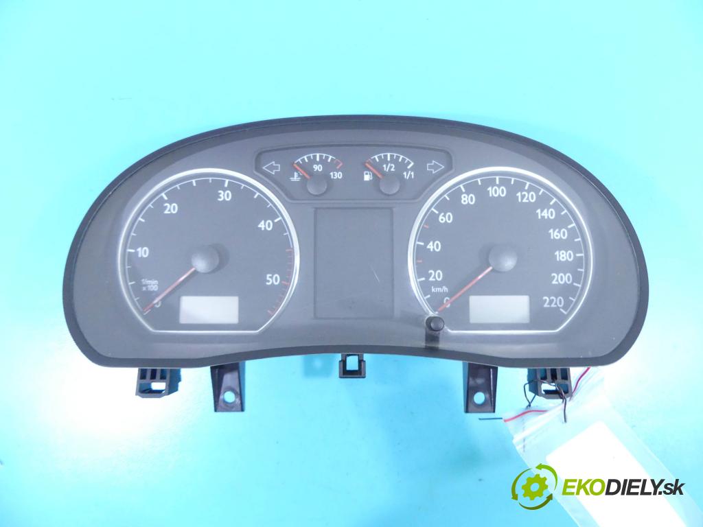 Vw Polo IV 9N 2001-2009 1.9 tdi 101 HP manual 74 kW 1896 cm3 3- prístrojovka/ budíky 6Q0920802D (Prístrojové dosky, displeje)