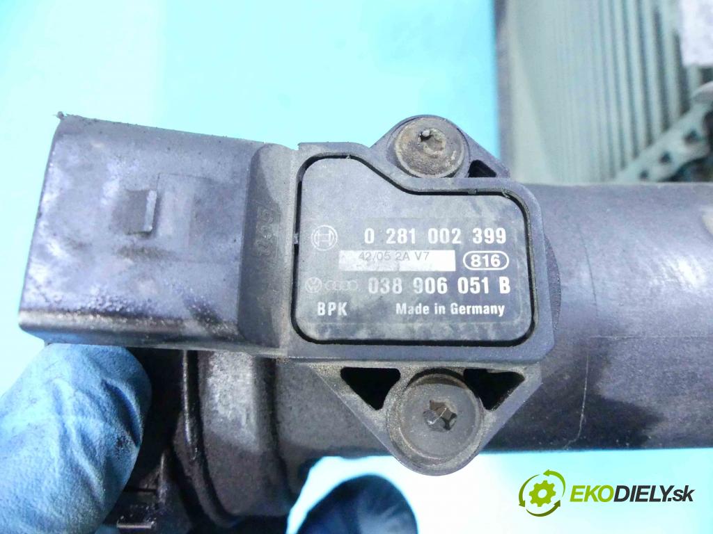 Seat Altea 1.9 tdi 105 hp manual 77 kW 1896 cm3 5- Intercooler 0281002399 (Chladiče nasávaného vzduchu (intercoolery))