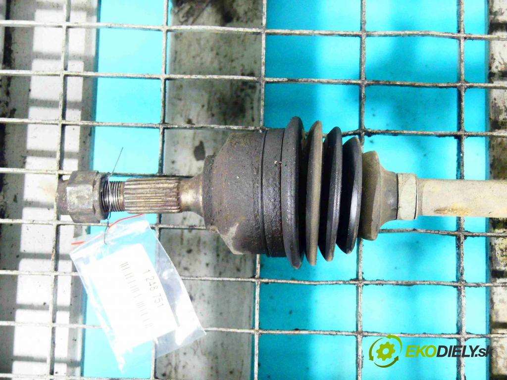 Citroen C2 1.4 hdi 68 HP manual 50 kW 1398 cm3 3- poloos ľavé  (Poloosy)