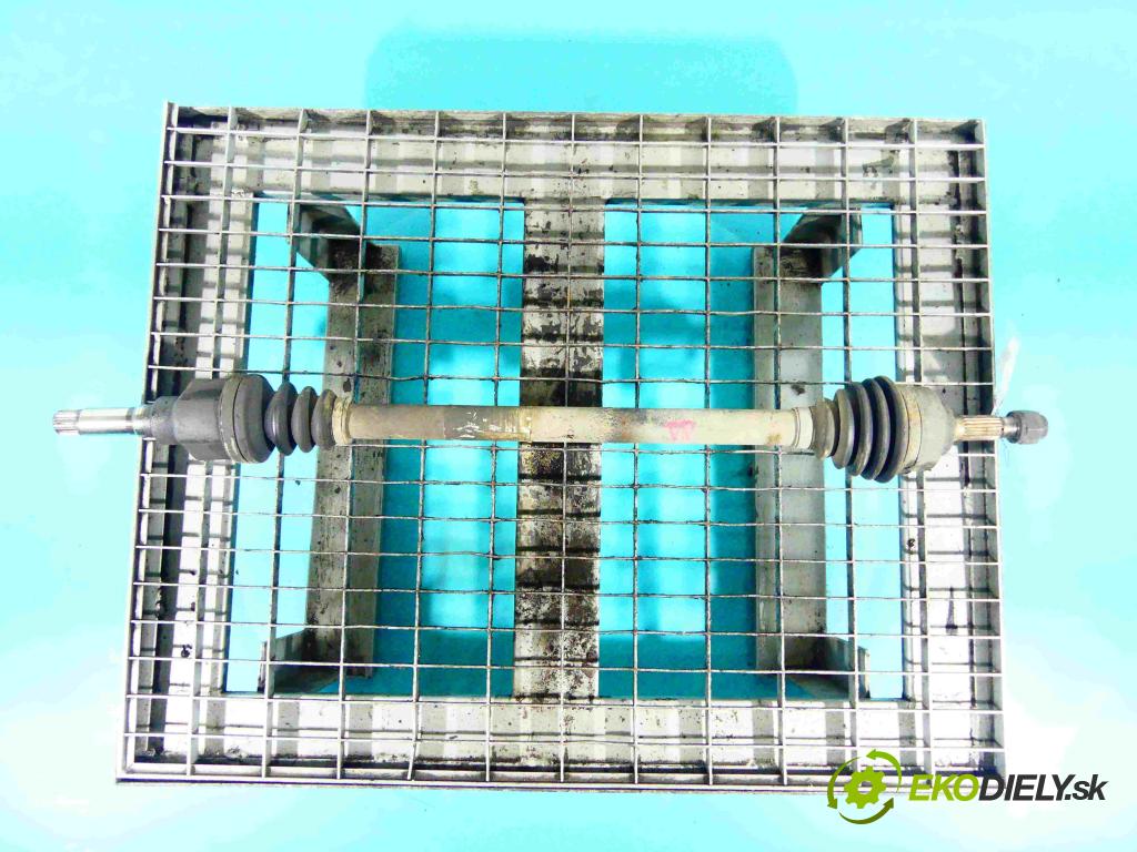 Citroen C2 1.4 hdi 68 HP manual 50 kW 1398 cm3 3- poloos pravé 9650624180 (Poloosy)