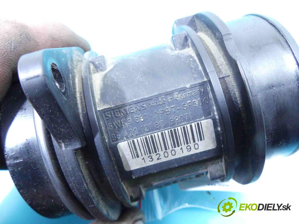 Citroen C2 1.4 hdi 68 HP manual 50 kW 1398 cm3 3- průtokoměr: 5WK9631 (Váhy vzduchu)