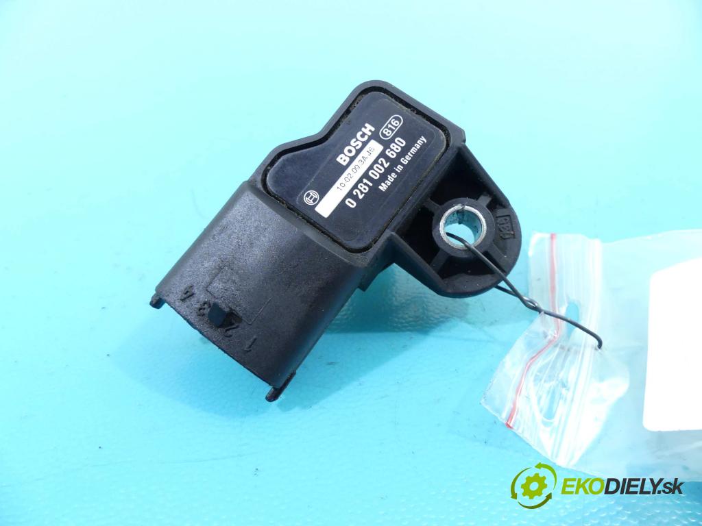 Honda CR-V III 2006-2011 2.2 i-DTEC 150 hp manual 110 kW 2199 cm3 5- snímač tlaku 0281002680 (Snímače tlaku)