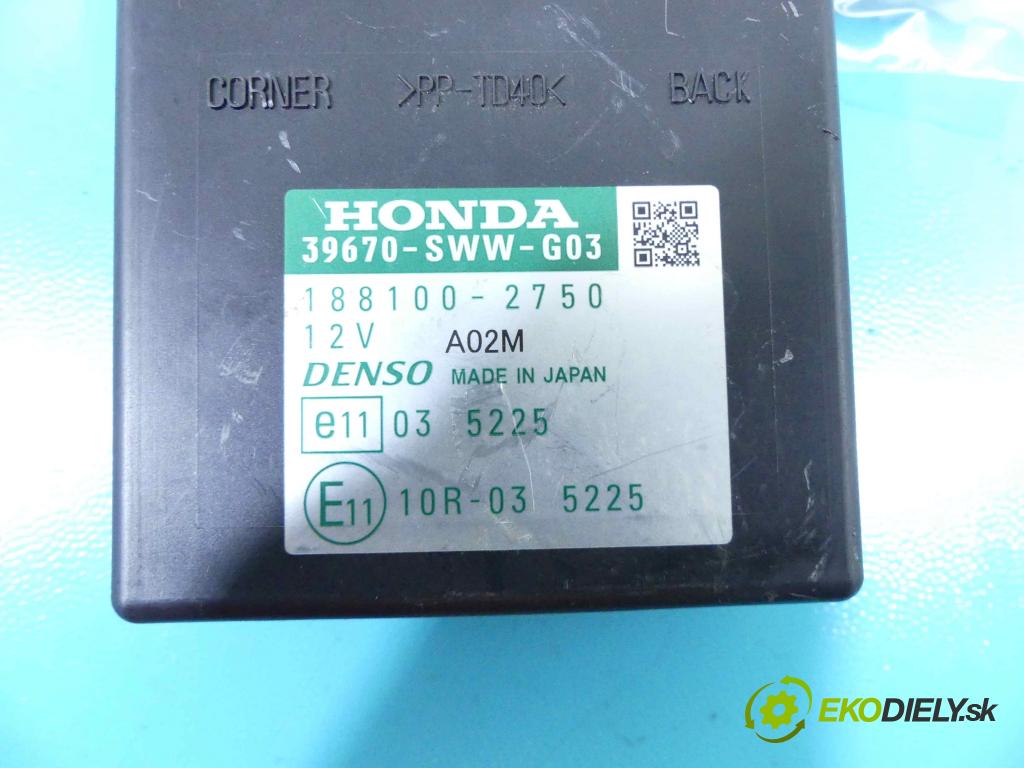 Honda CR-V III 2006-2011 2.2 i-DTEC: 150 HP manual 110 kW 2199 cm3 5- modul riadiaca jednotka 188100-2750 (Ostatné)