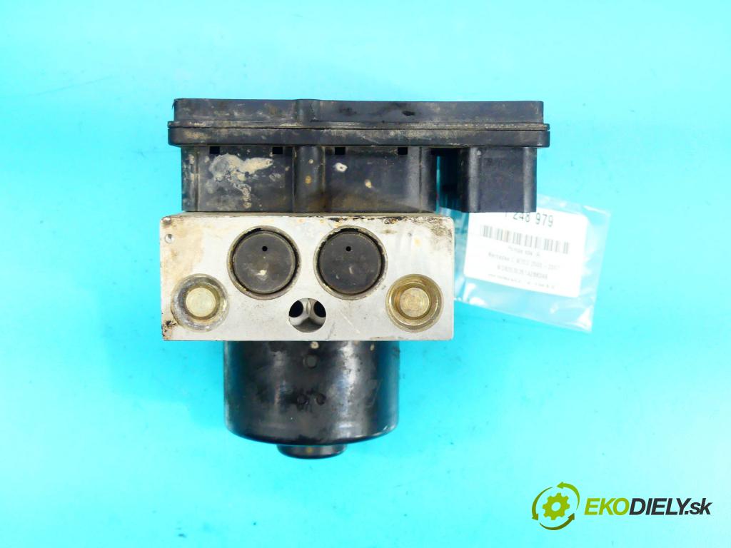 Mercedes C W203 2000-2007 2.0 16v (111951) 129 HP manual 95 kW 1998 cm3 4- čerpadlo abs A2095450232 (Pumpy ABS)