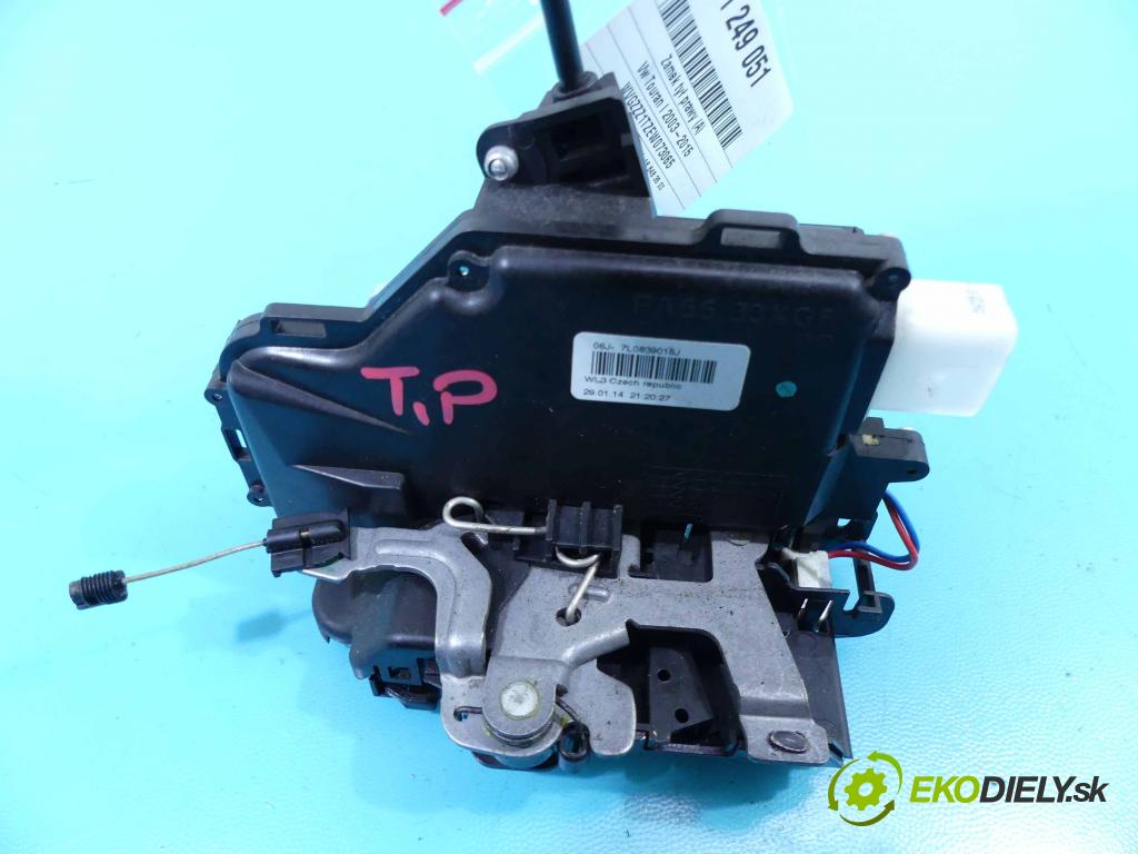 Vw Touran I 2003-2015 2.0 tdi 177 hp automatic 130 kW 1968 cm3 5- zámek zadní pravý 7L0839016J