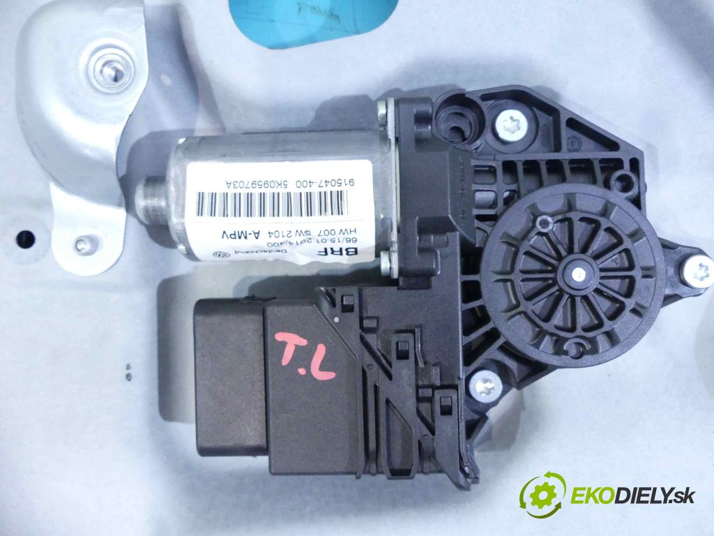 Vw Touran I 2003-2015 2.0 tdi 177 hp automatic 130 kW 1968 cm3 5- mechanismus stahování zadní levý 5K0959703A