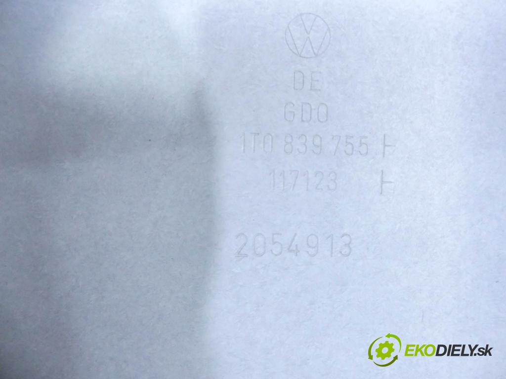 Vw Touran I 2003-2015 2.0 tdi 177 hp automatic 130 kW 1968 cm3 5- mechanismus stahování zadní levý 5K0959703A