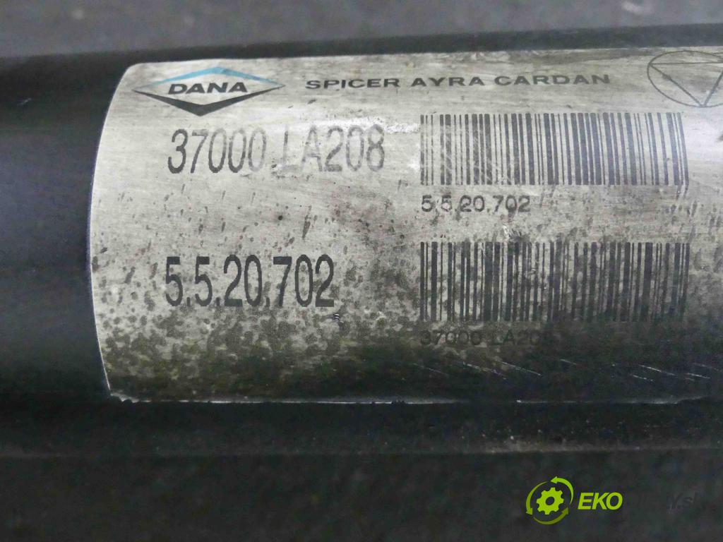 Nissan Atleon II 2000-2013 3.0 dci 150 HP manual 110 kW 2953 cm3 2- Hřídel: 37000LA208 (Kardaňové hriadele)
