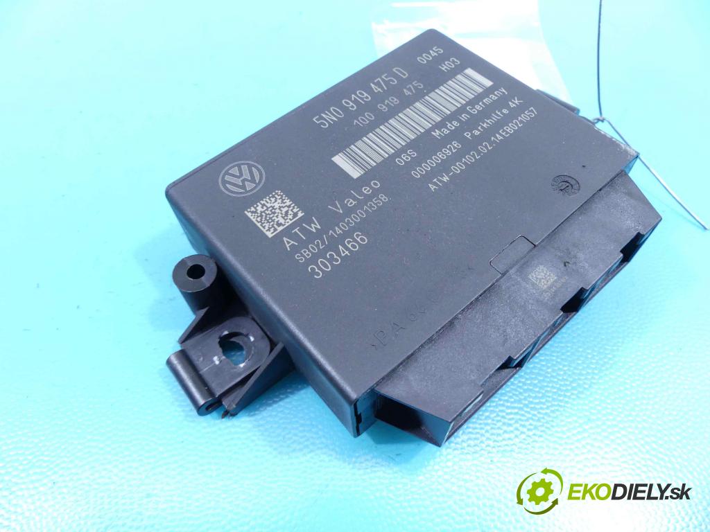 Vw Touran I 2003-2015 2.0 tdi 177 HP automatic 130 kW 1968 cm3 5- modul riadiaca jednotka 5N0919475D (Ostatné)