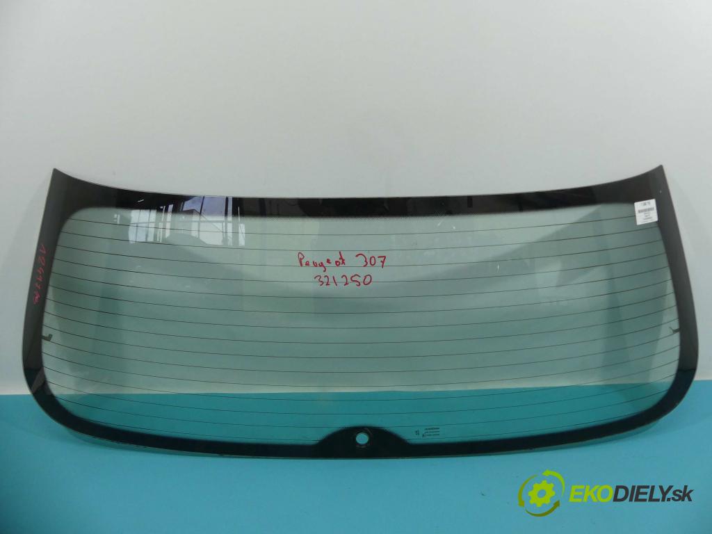 Peugeot 307 2.0 hdi 107 HP manual 79 kW 1997 cm3 3- sklo zadní  (Okna zadní)
