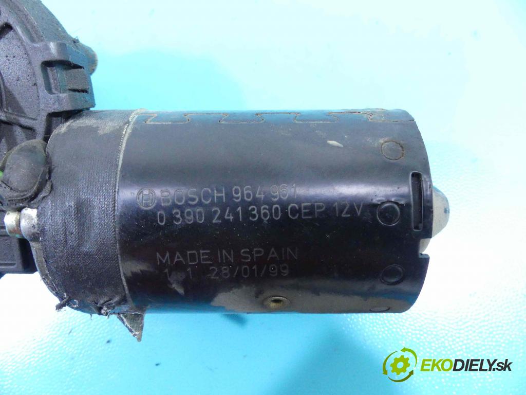 Peugeot 206 1.1 60 HP manual 44 kW 1124 cm3 5- motor stieračov predné 0390241360