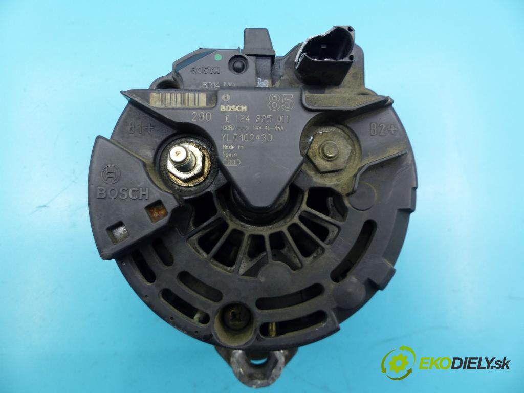 Rover 25 1.1 16v 75 HP manual 55 kW 1119 cm3 5- Alternator 0124225011 (Alternátory)