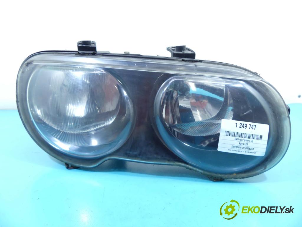 Rover 25 1.1 16v 75 HP manual 55 kW 1119 cm3 5- Reflektor: pravý  (Pravé)