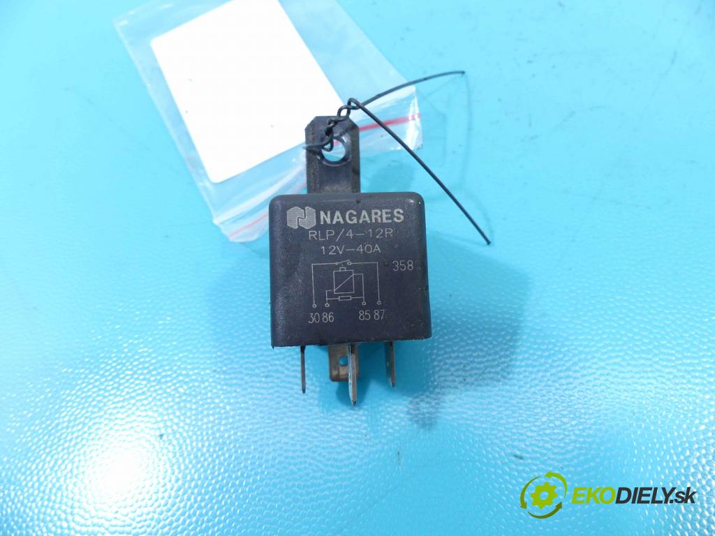 Nissan Atleon II 2000-2013 3.0 dci 150 HP manual 110 kW 2953 cm3 2- Relé: RLP/4-12R (Relé)