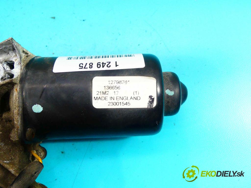 Saab 9-3 II 2002-2012 2.0 T 150 HP manual 110 kW 1988 cm3 4- motor stieračov predné 12798761