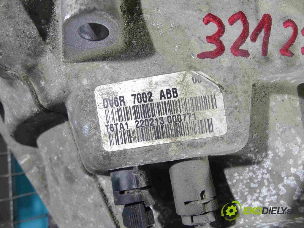 Ford Focus Mk3 2010-2018 1.6 16v 105 HP manual 77 kW 1596 cm3 5- prevodovka stupeň,rýchlosť manual DV6R-7002-ABB